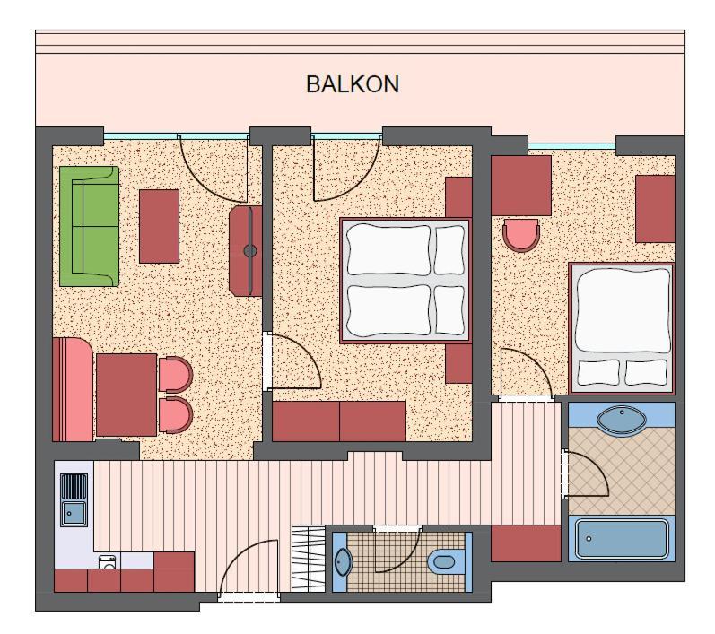Alpenjuwel Rohnenspitze Hotel Zoblen Ngoại thất bức ảnh